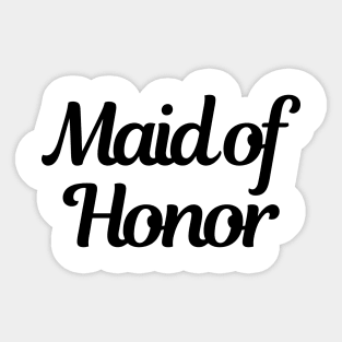 Maid of honor Sticker